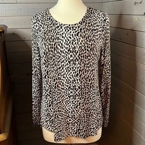 Chico’s leopard sweater